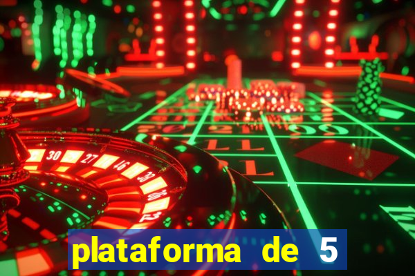 plataforma de 5 reais fortune tiger